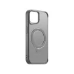 Etteri Matt Mag Ring case iPhone 14 6,1" tok, szürke