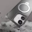 Etteri Matt Mag Ring case iPhone 16 6,1" tok, szürke