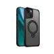 Etteri Matt Mag Ring case iPhone 14 6,1" tok, fekete