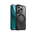 Etteri Matt Mag Ring case iPhone 15 Pro 6,1" tok, fekete