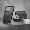 Etteri Matt Mag Ring case iPhone 16 Pro 6,3" tok, fekete