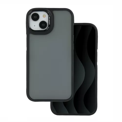 Crystal tok, fekete case Samsung Galaxy A26 5G tok, fekete