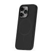 Silicone Thin Mag case iPhone 14 6,1" tok, fekete