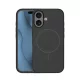 Silicone Thin Mag case iPhone 16 6,1" tok, fekete