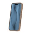 Silicone Thin Mag case iPhone 15 Pro Max 6,7" tok, barna