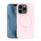 Silicone Thin Mag case iPhone 13 6,1" tok, rózsaszín