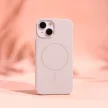Silicone Thin Mag case iPhone 14 6,1" tok, rózsaszín