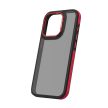 Crystal tok, fekete case Xiaomi Redmi Note 14 Pro 5G (Global) / Redmi Note 14 Pro Plus 5G (Global) tok, piros