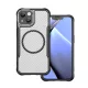 Defender Carbon Mag case iPhone 13 6,1" tok, fekete