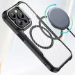 Defender Carbon Mag case iPhone 16 Pro 6,3" tok, fekete