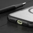 Defender Carbon Mag case iPhone 16 Pro 6,3" tok, fekete