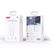 XO hálózati töltő CE33 QC 18W 1x USB, fehér + kábel Lightning