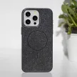 Glitter Thin Mag case iPhone 14 6,1" tok, fekete
