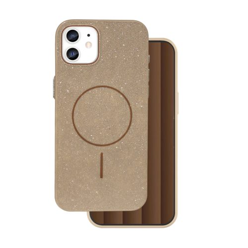 Glitter Thin Mag case iPhone 12 6,1" tok, barna