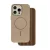Glitter Thin Mag case iPhone 16 Pro 6,3" tok, barna