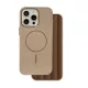 Glitter Thin Mag case iPhone 16 Pro 6,3" tok, barna