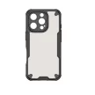 Defender Matt case iPhone 16 Pro Max 6,9" tok, fekete