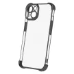 Anti Shock Chrome case iPhone 13 6,1" tok, fekete