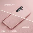 Etteri Silicone Mag case Samsung Galaxy S25 tok, rózsaszín