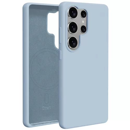 Etteri Silicone Mag case Samsung Galaxy S25 Ultra tok, kék