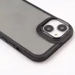 Crystal tok, fekete case iPhone 16e tok, fekete