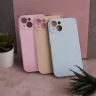 Silicon case iPhone 15 6,1" tok, kék