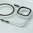 Clear Thin Mag case iPhone 16 Pro Max 6,9" tok, fekete