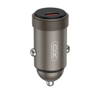 XO autós töltő CC70 PD 30W 1x USB-C, fekete