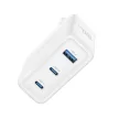 XO hálózati töltő CE35 PD 100W 2x USB-C 1x USB, fehér