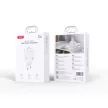 XO hálózati töltő CE36 PD 45W 1x USB-C 1x USB, fehér