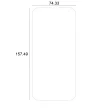 Etteri hybrid glass iPhone 16 Plus 6,7" edzett üvegfólia