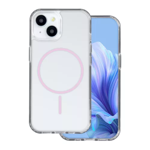 Anti Shock Thin Mag case iPhone 15 6,1" tok, rózsaszín