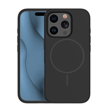 Silicone Thin Mag case iPhone 17 Pro tok, fekete