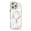Clear Thin Mag case iPhone 17 tok, arany