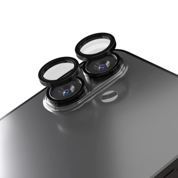   Etteri camera lens protector iPhone 16 / 16 Plus kameravédő, fekete