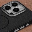 Glitter Thin Mag case iPhone 17 Pro Max tok, fekete