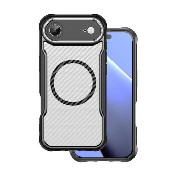 Defender Carbon Mag case iPhone 17 Air tok, fekete