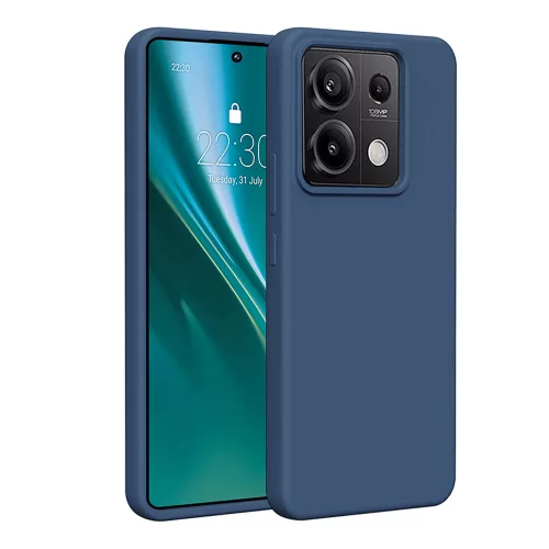 Etteri Silicone case Xiaomi Redmi 15C 5G tok, sötétkék