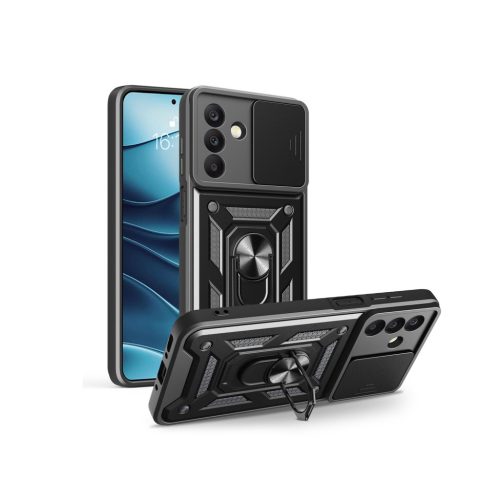 Defender Slide case Samsung Galaxy A17 tok, fekete