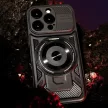 Defender Armor Mag Case iPhone 15 Magsafe kompatibilis ütésálló hátlap, tok, fekete