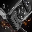 Defender Armor Mag Case iPhone 15 Pro Magsafe kompatibilis ütésálló hátlap, tok, fekete