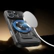 Defender Armor Mag Case iPhone 16 Magsafe kompatibilis ütésálló hátlap, tok, fekete