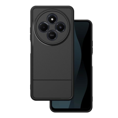 Simple Carbon case Xiaomi Redmi 14C 4G/ 14C 5G / Redmi A4 / POCO C75 tok, fekete