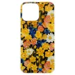 Glow Glam case Samsung Galaxy A07 4G tok, narancs virágmintás, színes