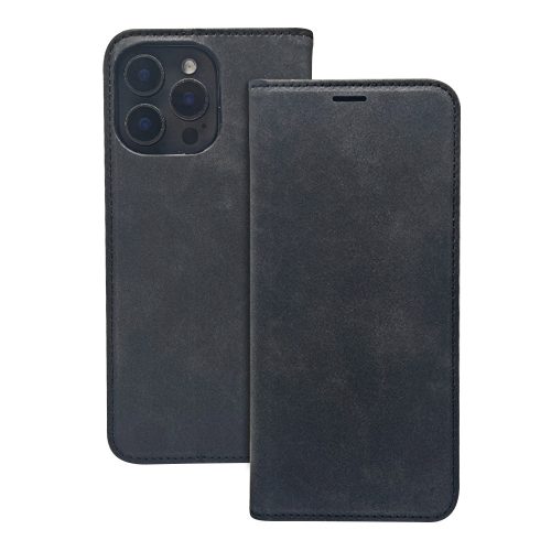 Smart Suede case Xiaomi Redmi 15C 4G EU / 15C 5G EU (173.16 x 81.06 x 8.2 mm) tok, fekete