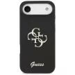 GUESS case IPHONE 17 Air GUHCP17MSC4GSMK (Silicone W/ Big 4G Script) tok, fekete