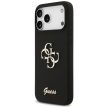 GUESS case IPHONE 17 Pro Max GUHCP17XSC4GSMK (Silicone W/ Big 4G Script) tok, fekete