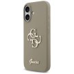 GUESS case IPHONE 17 GUHCP17SSC4GSMW (Silicone W/ Big 4G Script) tok, barna
