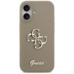 GUESS case IPHONE 17 GUHCP17SSC4GSMW (Silicone W/ Big 4G Script) tok, barna