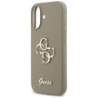 GUESS case IPHONE 17 GUHCP17SSC4GSMW (Silicone W/ Big 4G Script) tok, barna